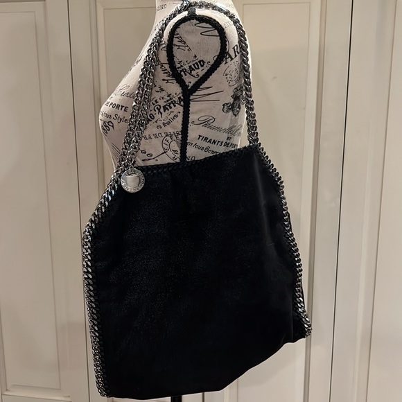 STELLA McCARTNEY Falabella ShaggyDeer Mini Tote Bag with travel/storage bag - Picture 3 of 14